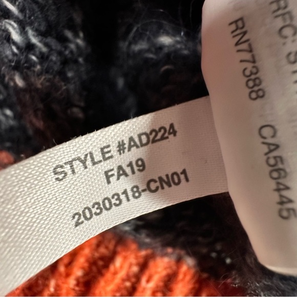 Madewell Sweater Women’s XS Striped Baxter Tunic Alpaca‎ Blend Cozy Soft - Picture 8 of 12